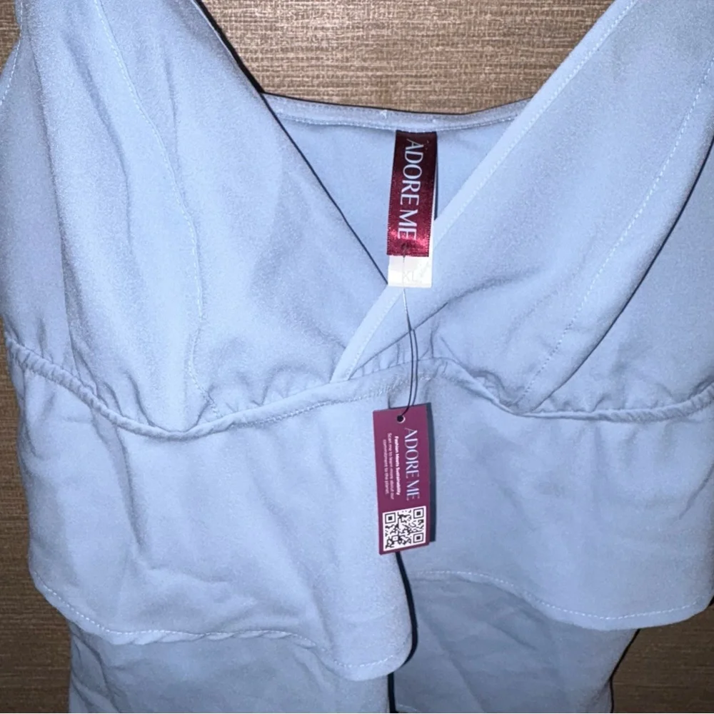 Adore me Brigita Unlined light blue nwt size medium
